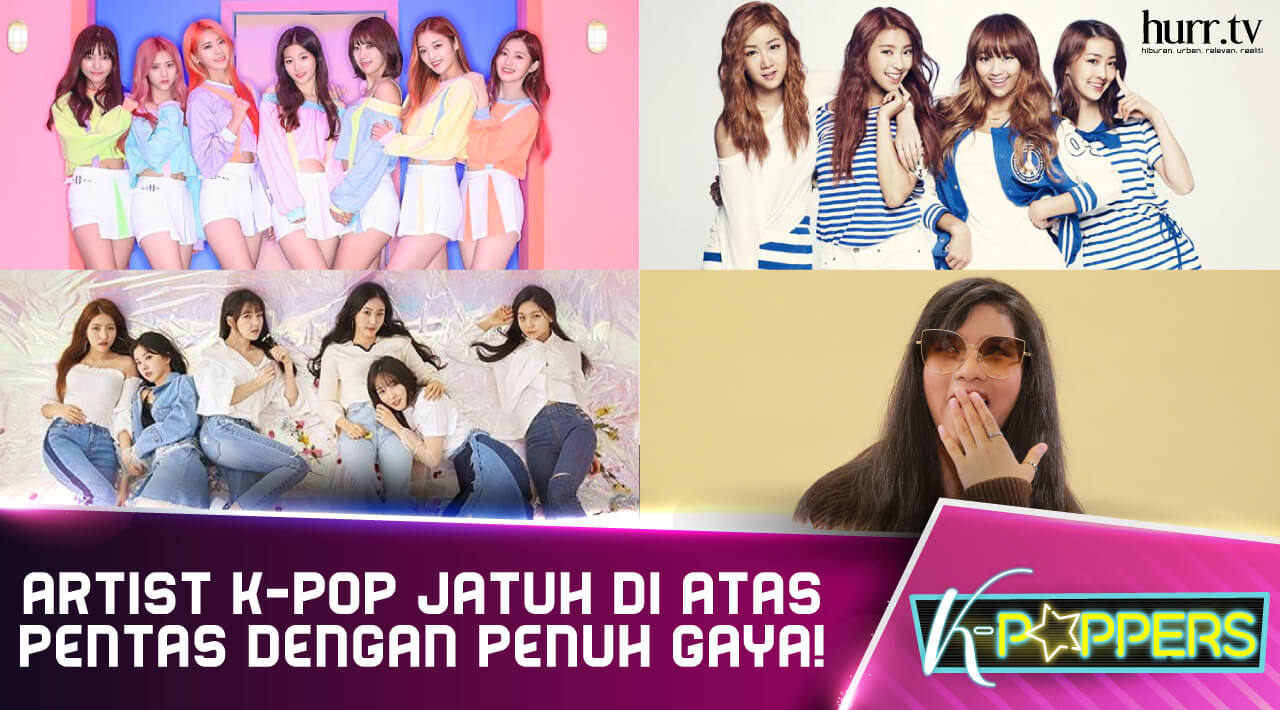 Artist K-Pop Jatuh Di Atas Pentas Dengan Penuh Gaya! | K ...